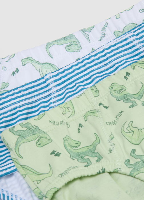 OVS Kids Трусы Для Мальчиков Зеленные/Белые 3-10 Лет [3]