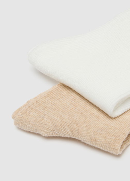 OVS Kids Ciorapi Albi Fete 9-36 Luni [3]