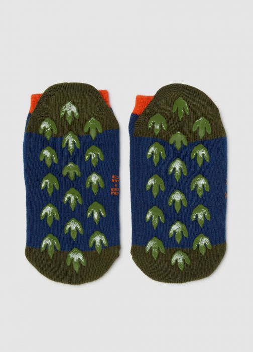 OVS Kids Носки С Антискользящей Подошвой Для Мальчиков Синние/Зеленные 10-15 Лет [2]