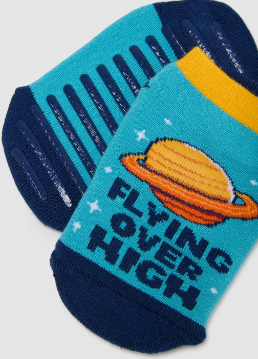 OVS Kids Носки С Антискользящей Подошвой Для Мальчиков Blue/Lt Blue 10-15 Лет [3]