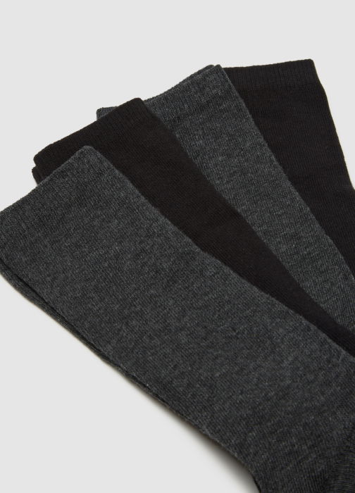 OVS Kids Ciorapi Gri/Negri Baieti 3-10 Ani [2]