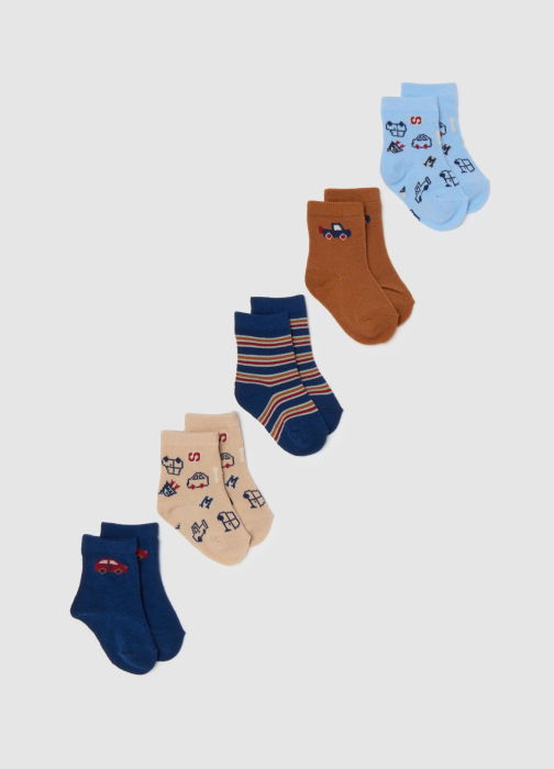 OVS Kids Ciorapi Multicolori Baieti 9-36 Luni [1]