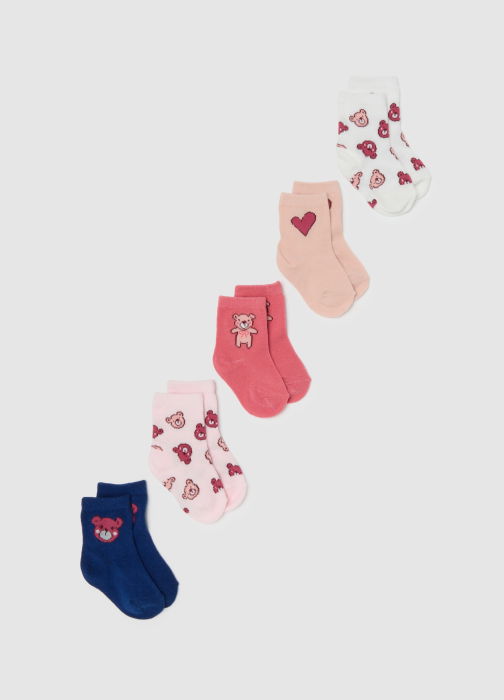 OVS Kids Ciorapi Multicolori Fete 9-36 Luni [1]