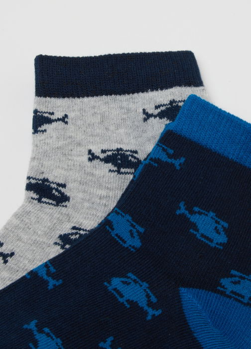 OVS Kids Короткие Носки Для Мальчиков Blue/Lt Blue 3-10 Лет [2]