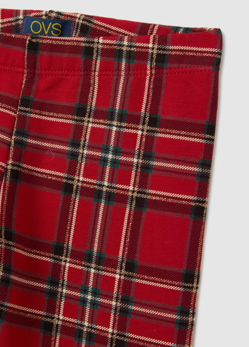 OVS Kids Леггинсы Для Девочек Red Check 3-10 Лет [3]