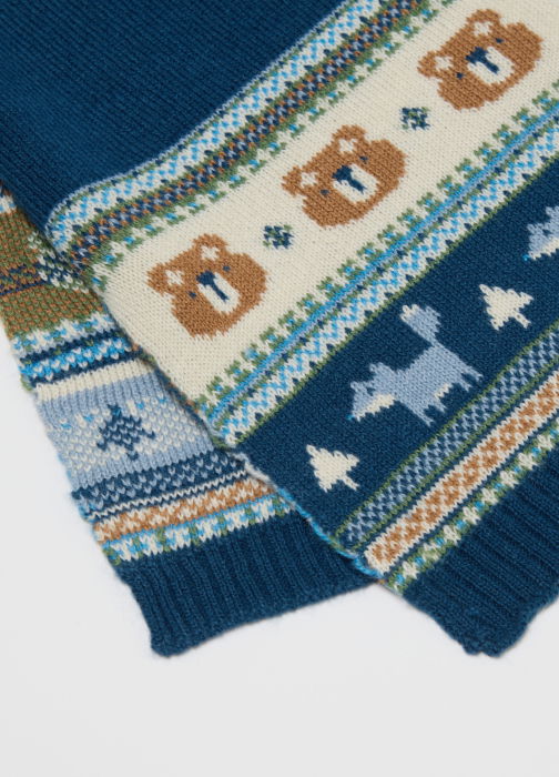 OVS Kids Fular Dark Blue Baieti 9-36 Luni [2]