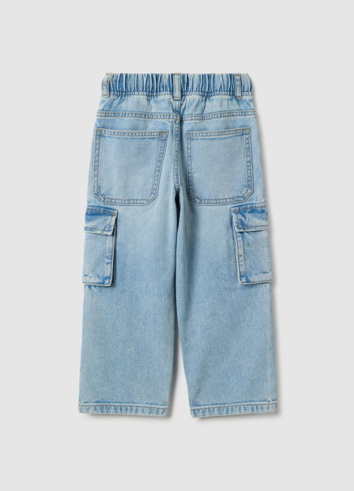 OVS Kids Jogger Denim Light Blue Baieti 3-10 Ani [2]