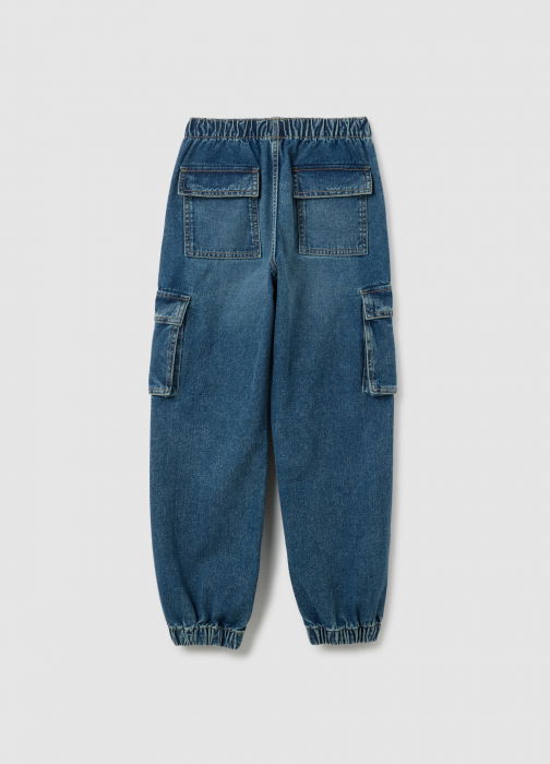 OVS Kids Jogger Denim Medium Blue Baieti 10-15 Ani [5]
