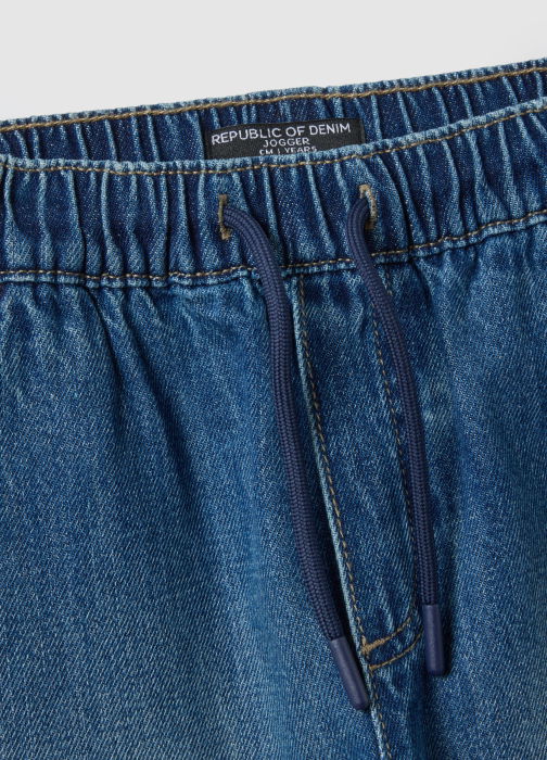 OVS Kids Jogger Denim Medium Blue Baieti 3-10 Ani [4]