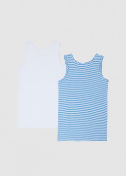 OVS Kids Lenjerie White/Lt Blue Baieti 3-10 Ani [2]