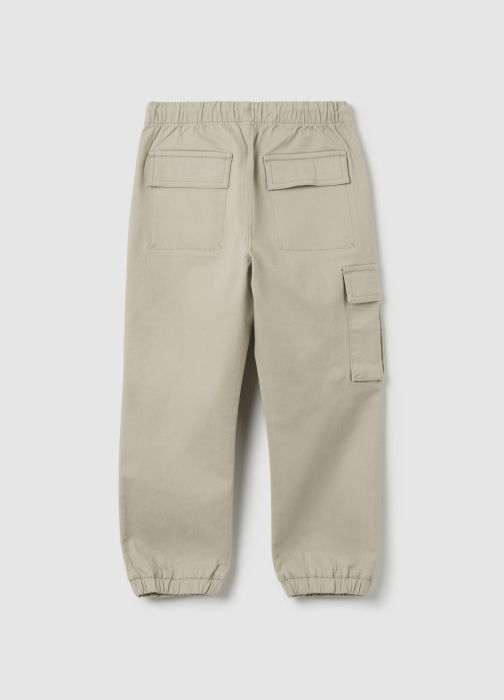 OVS Kids Pantaloni Gabardin Gri Baieti 3-10 Ani [2]