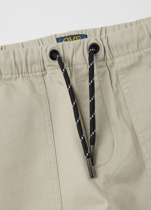 OVS Kids Pantaloni Gabardin Gri Baieti 3-10 Ani [4]