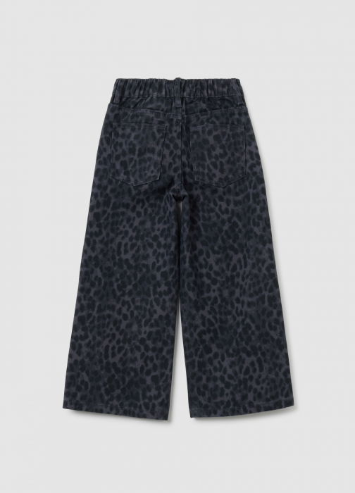 OVS Kids Pantaloni Gabardin Gri/Negri Fete 3-10 Ani [2]