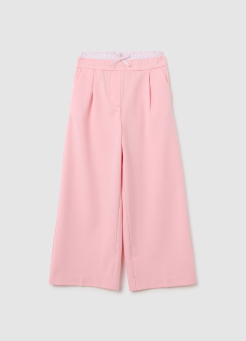 OVS Kids Габардиновые Брюки Для Девочек Розовые 3-10 Лет [1]