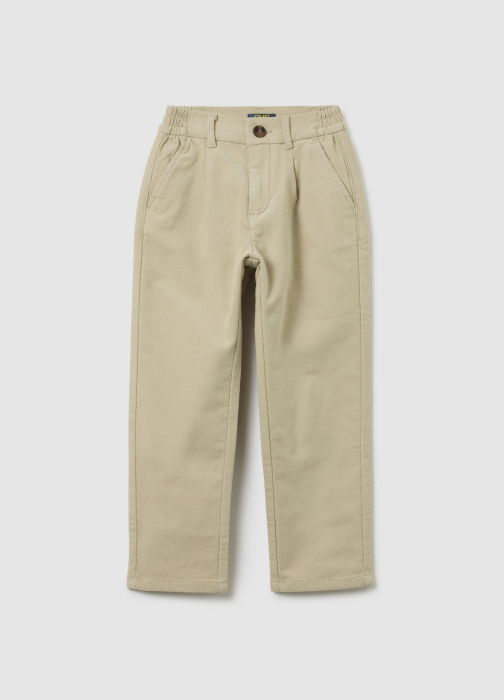 OVS Kids Pantaloni Oxford Tan Baieti 3-10 Ani [1]