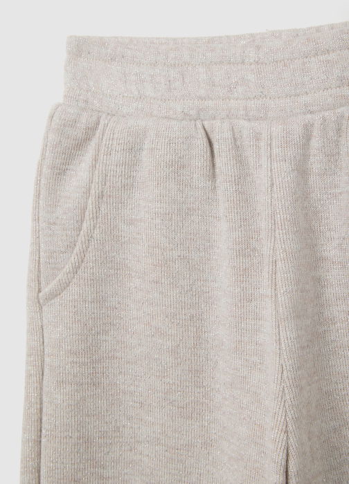 OVS Kids Pantaloni Sport Beige Melange Fete 3-10 Ani [3]