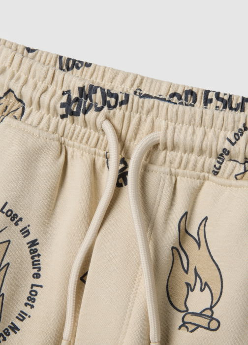 OVS Kids Pantaloni Sport Bej Baieti 3-10 Ani [4]