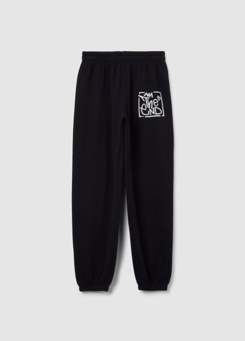 OVS Kids Спортивные Брюки С Флисом Для Девочек Black Beauty 10-15 Лет [1]