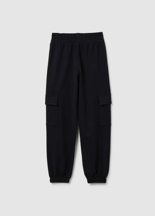 OVS Kids Pantaloni Sport Black Beauty  Fete 10-15 Ani [1]