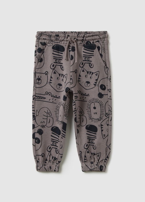 OVS Kids Pantaloni Sport Bordo Baieti 9-36 Luni [1]