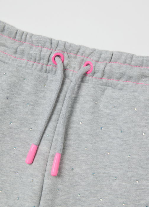 OVS Kids Pantaloni Sport Cu Fleece Gri Deschis Fete 3-10 Ani [3]