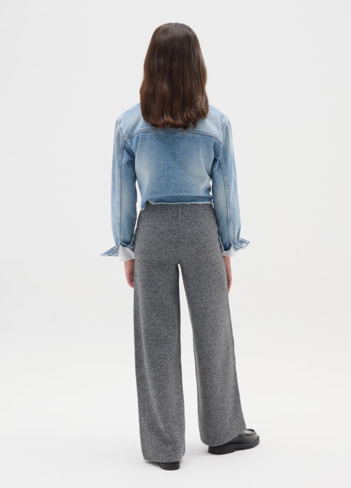 OVS Kids Pantaloni Sport Gri Fete 10-15 Ani [2]