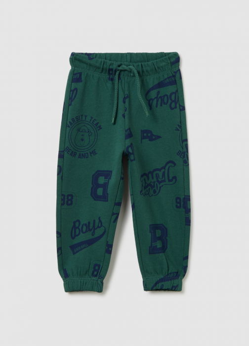 OVS Kids Pantaloni Sport Hunter Green Baieti 9-36 Luni [1]