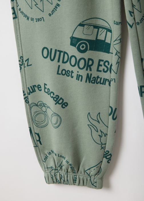 OVS Kids Pantaloni Sport Lily Pad Baieti 3-10 Ani [4]