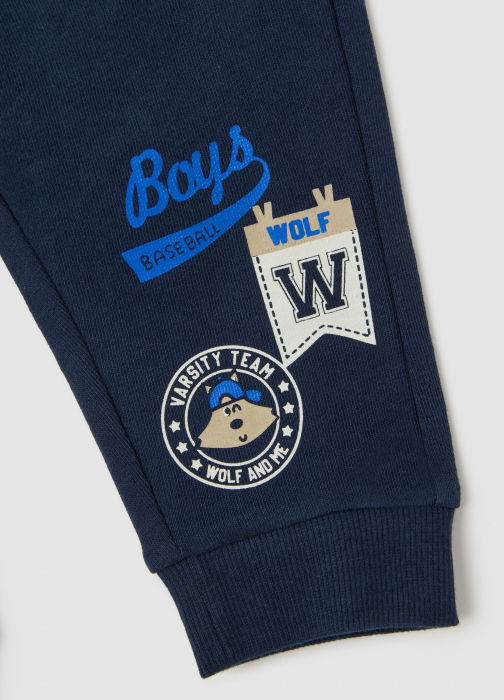 OVS Kids Pantaloni Sport Navy Blazer Baieti 9-36 Luni [4]