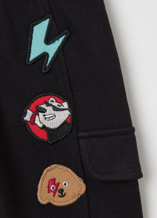 OVS Kids Pantaloni Sport Negri Baieti 9-36 Luni [3]