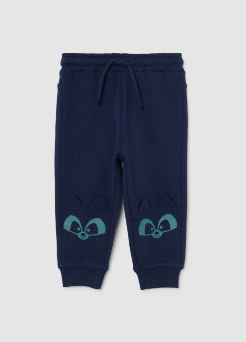 OVS Kids Pantaloni Sport Cu Fleece Pageant Blue Baieti 9-36 Luni [1]