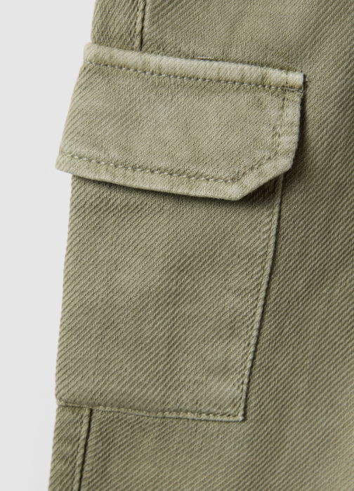 OVS Kids Pantaloni Verzi Baieti 9-36 Luni [4]