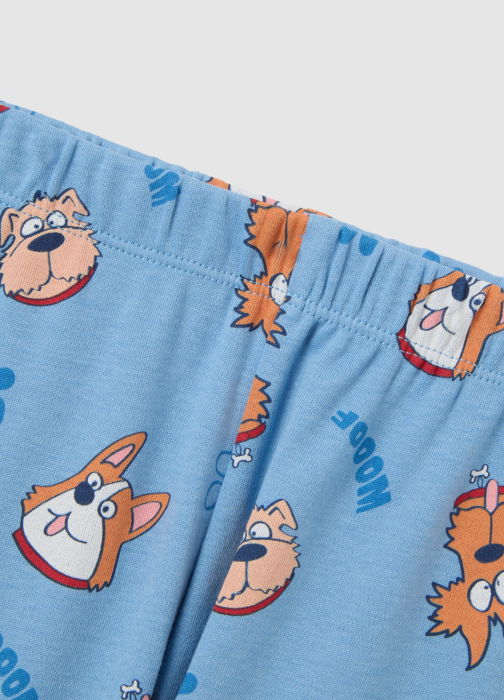 OVS Kids Pijama Blue/White Baieti 3-10 Ani [4]