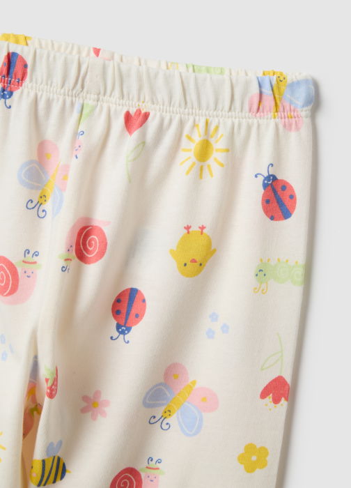 OVS Kids Пижама С Длинным Рукавом Для Девочек Серая/Белая 9-36 Месяцев [4]