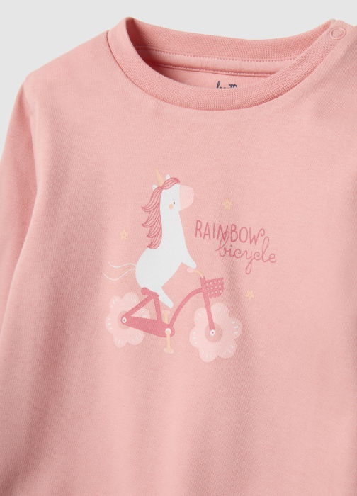 OVS Kids Пижама С Длинным Рукавом Для Девочек Розовая 9-36 Месяцев [3]