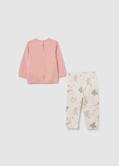 OVS Kids Pijama Piersic Fete 9-36 Luni [2]