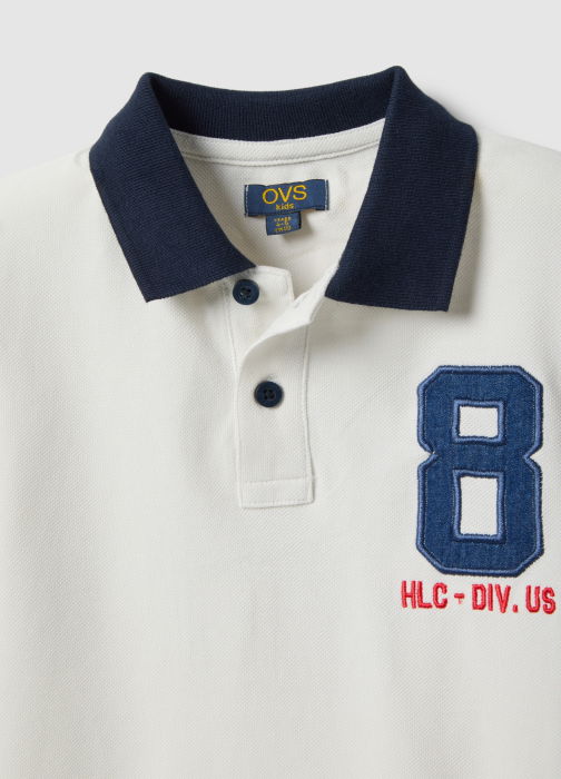 OVS Kids Polo Blanc De Blanc Baieti 3-10 Ani [3]
