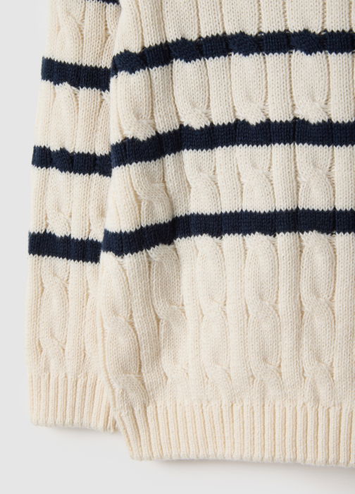 OVS Kids Pulover Alb Baieti 9-36 Luni [4]