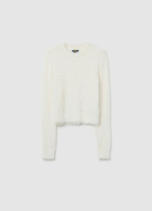 OVS Kids Pulover Alb Fete 10-15 Ani [1]