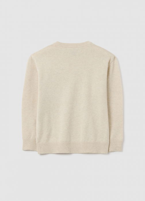 OVS Kids Pulover Beige Melange Baieti 3-10 Ani [2]