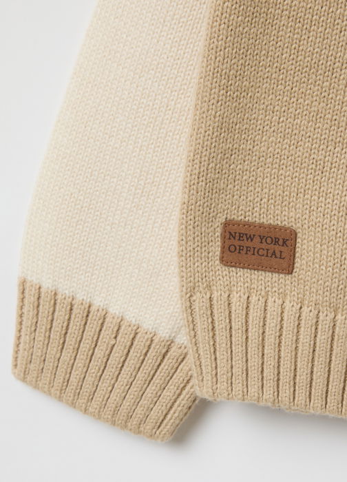 OVS Kids Pulover Bej Baieti 3-10 Ani [4]