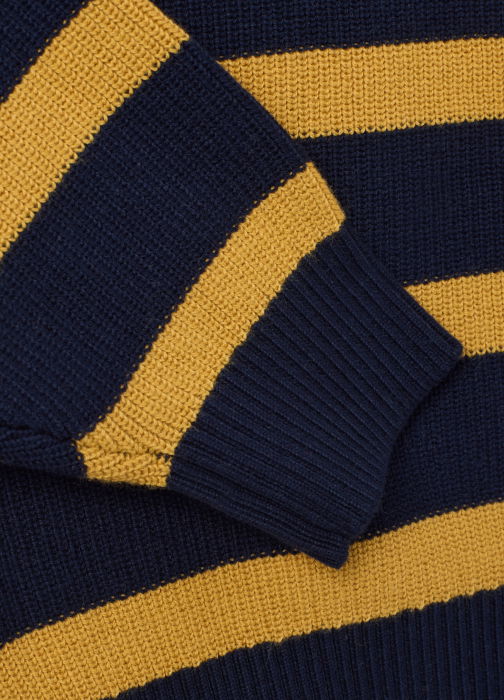 OVS Kids Pulover Blue-Striped Yellow Baieti 3-10 Ani [4]