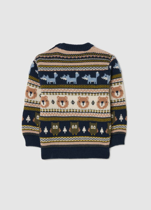 OVS Kids Pulover Multicolor Baieti 9-36 Luni [2]