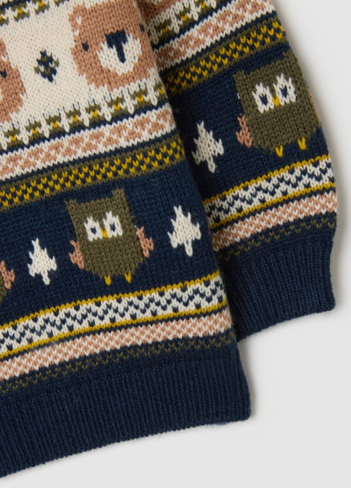 OVS Kids Pulover Multicolor Baieti 9-36 Luni [3]