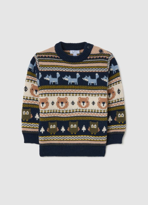 OVS Kids Pulover Multicolor Baieti 9-36 Luni [1]