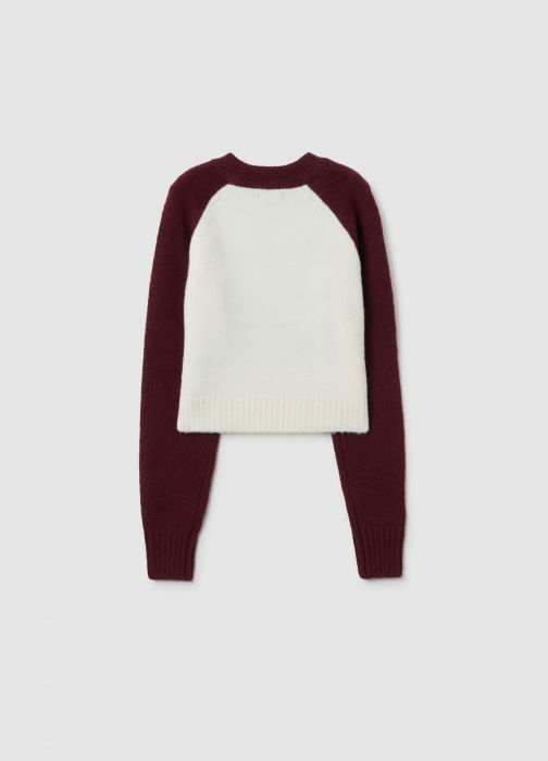 OVS Kids Pulover Off-White/Red Fete 10-15 Ani [5]