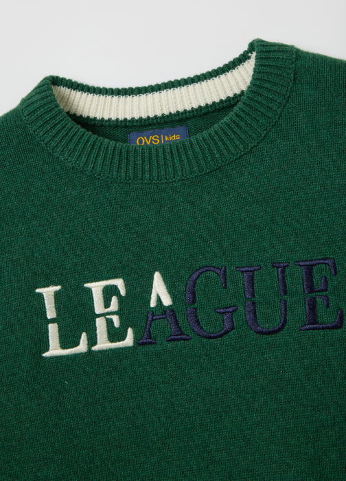 OVS Kids Pulover Verde Baieti 3-10 Ani [3]