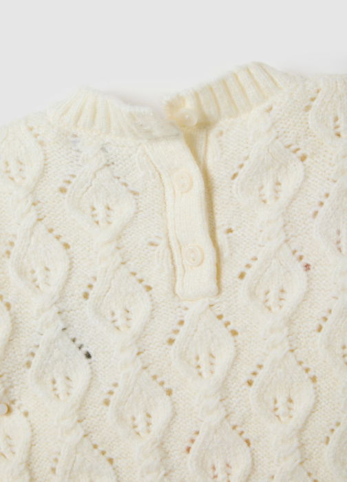 OVS Kids Свитер Для Девочек White Alyssum 9-36 Месяцев [4]