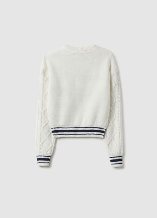 OVS Kids Свитер Для Девочек White Smoke 10-15 Лет [5]