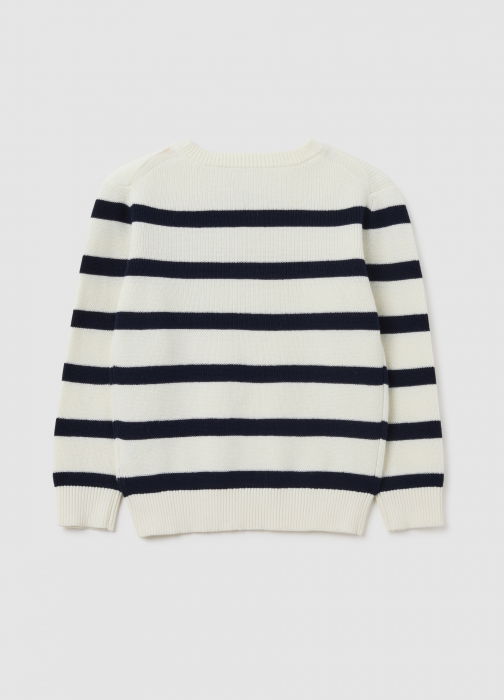 OVS Kids Свитер Для Мальчиков White-Striped Blue 3-10 Лет [2]